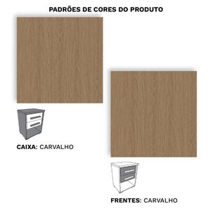Mesa Cabeceira com 02 Gavetas Angra Móveis Rimo