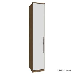 Guarda Roupa Modulado 01 Porta com Prateleiras 245cm Altura Setiba
