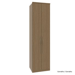 Guarda Roupa Modulado 02 Portas com Prateleiras 245cm Altura Setiba - Móveis Rimo