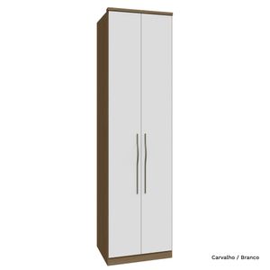 Guarda Roupa Modulado 02 Portas com Prateleiras 245cm Altura Setiba - Móveis Rimo