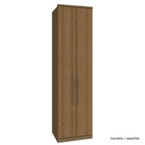 Guarda Roupa Modulado 02 Portas com Prateleiras 245cm Altura Setiba - Móveis Rimo