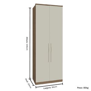 Modulado 02 Portas 03 Gavetas 234cm de Altura Setiba