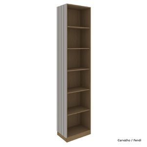 Guarda Roupa Modulado Cantoneira Lateral Ripado 234cm Altura Rimo Setiba