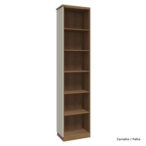 Guarda Roupa Modulado Cantoneira Lateral Ripado 234cm Altura Rimo Setiba