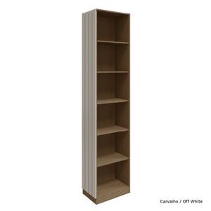 Guarda Roupa Modulado Cantoneira Lateral Ripado 234cm Altura Rimo Setiba