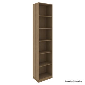 Guarda Roupa Modulado Cantoneira Lateral Ripado 234cm Altura Rimo Setiba
