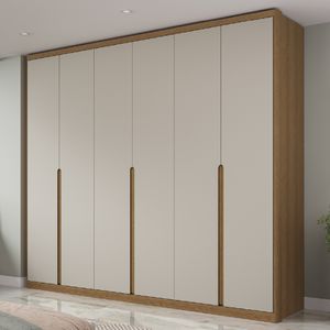 Guarda Roupa Casal 6 Portas Enseada - Móveis Rimo